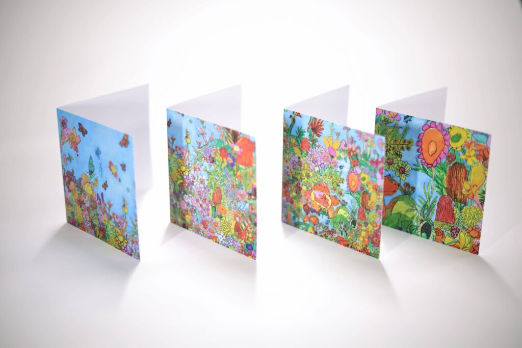 Butterfly Garden Art Series